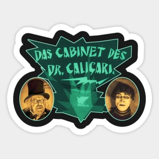 Das Cabinet Des Dr. Caligari Sticker